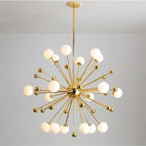 Gold-18-light-chandelier-with-modern-globe-design