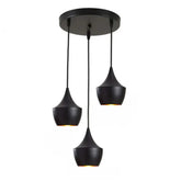 3in1 Italian Pendant Light In Round Base