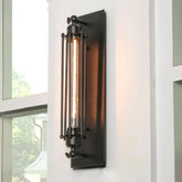 Vintage-antique-wall-lamp-E27-holder-in-black-finish