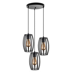 3-in-1-Drum-shaped-Hanging-Lamp