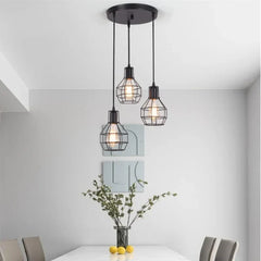 3in1-Nest-Wire-Cage-Hanging-Lamp