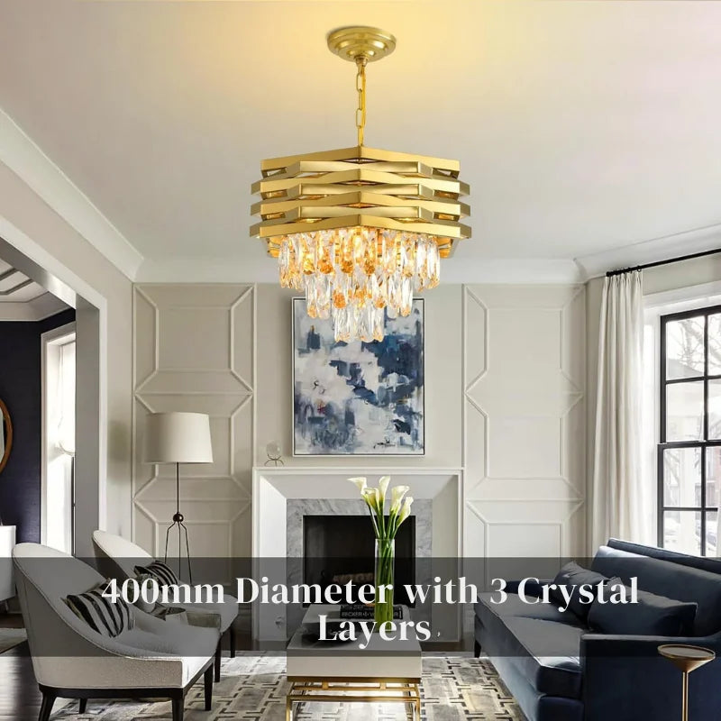 400mm-Premium-gold-ceiling-chandelier-for-stylish-interiors