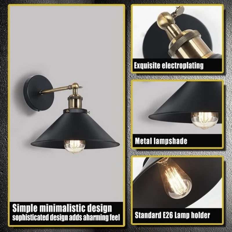 Adjustable-retro-wall-light-in-living-room

