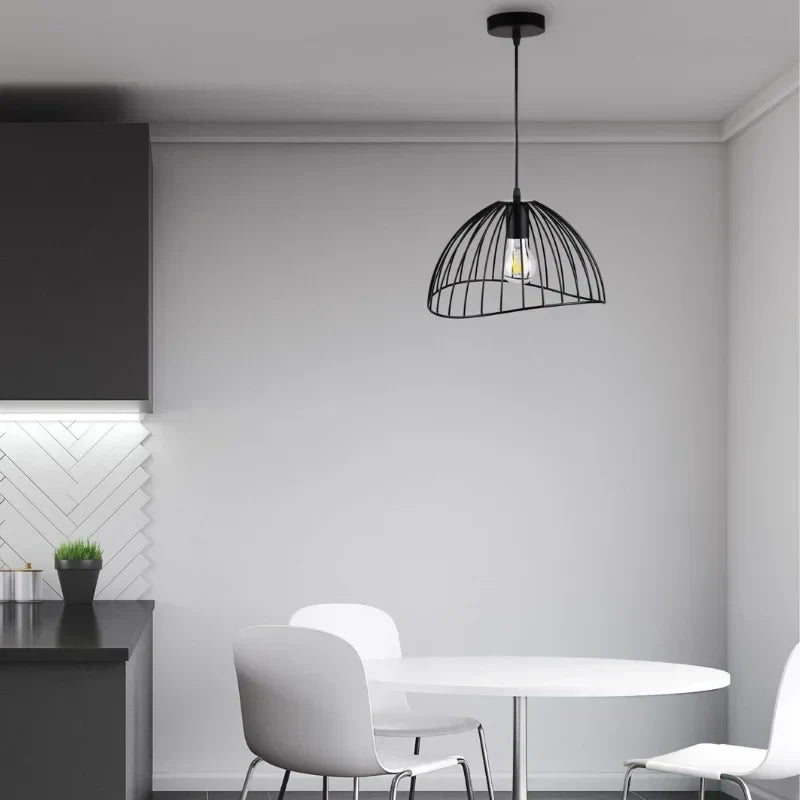 Asymmetrical-Cage-Hanging-Lamp