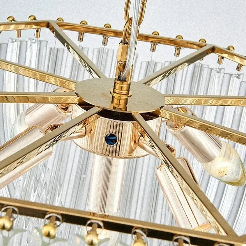 Elegant-lighting-fixture-for-dining-space