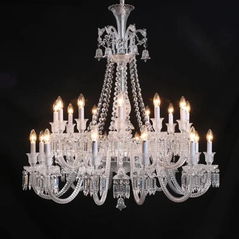 Elegant-white-chandelier-for-Pakistani-drawing-room

