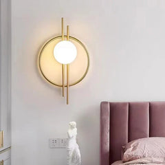 Golden-Modern-Globe-Wall-Light