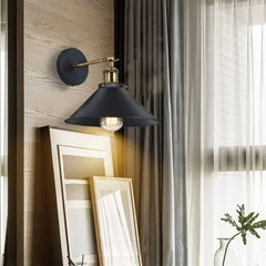Hut-style-wall-mounted-light-for-bedroom

