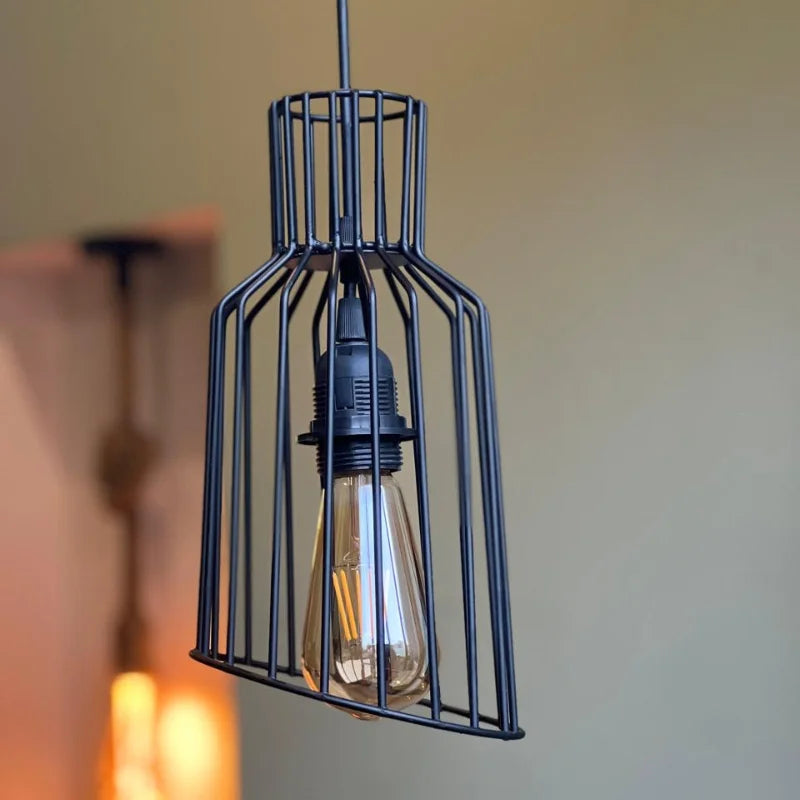 Industrial-Cage-Hanging-Lamp