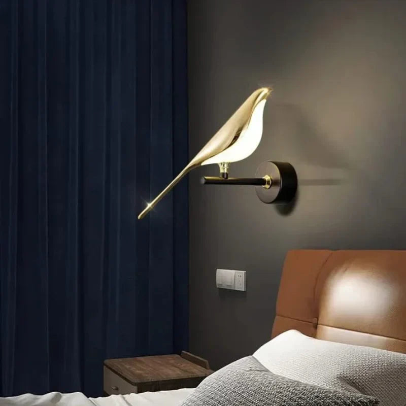 Led-Bird-Wall-Lamp