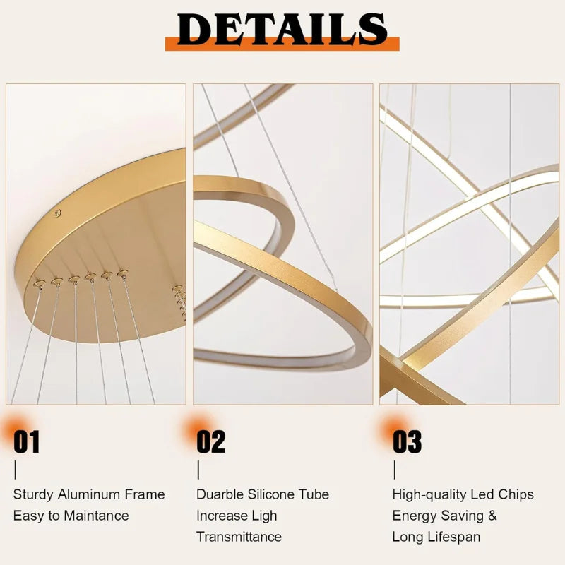 Luxurious-ring-light-fixture