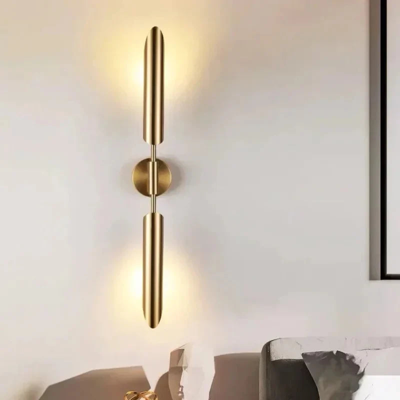 Luxury-gold-surface-mount-wall-light