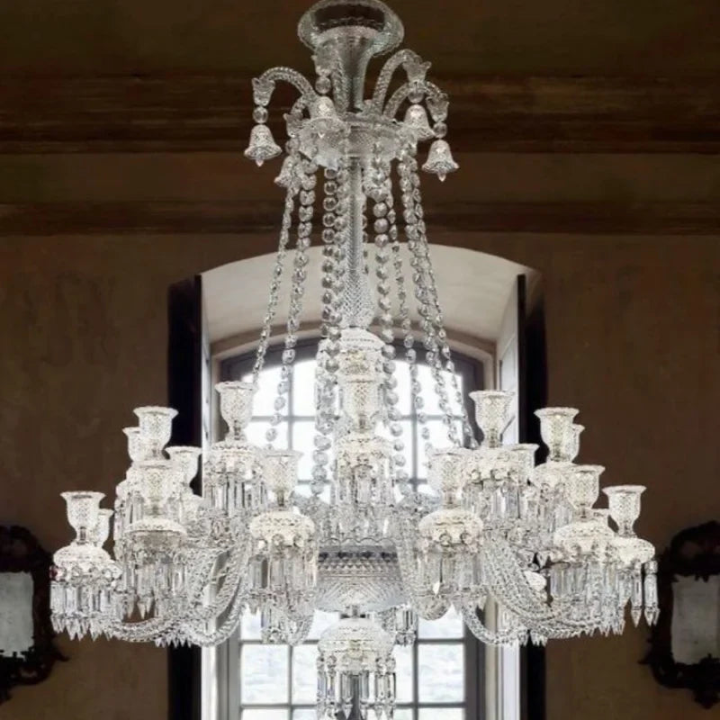 Luxury-lighting-fixture-in-Baccarat-style