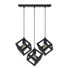 Modern-3-in-1-square-pendant-light-with-black-cube-frames