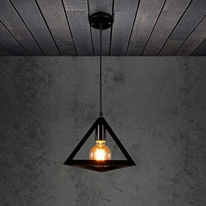 Modern-triangle-ceiling-lamp