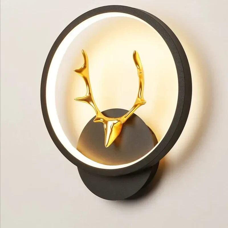 Round-Markhor-Wall-Lamp