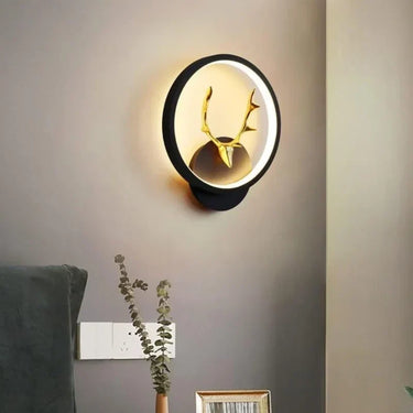 Round-Markhor-Wall-Light