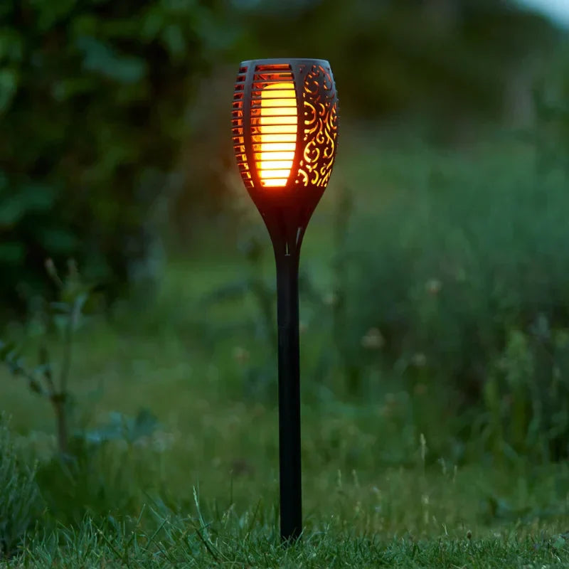 Solar-Flame-Spike-Garden-Lamp