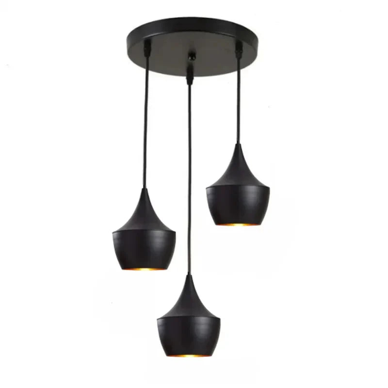3in1 Italian Pendant Light In Round Base