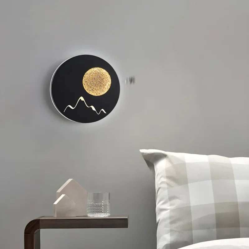 Lunar Eclipse Decoration Wall Mount Light