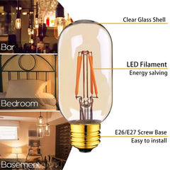 4 WATT T45 EDISON BULB GOLDEN