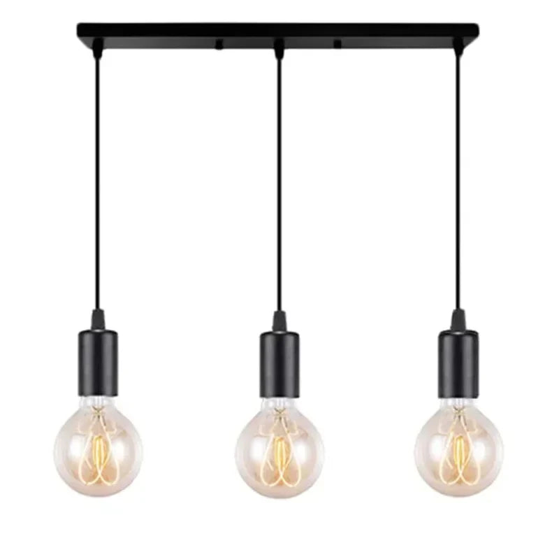 3in1 Pendant Light in Flat Base