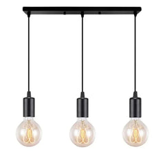 3in1 Pendant Light in Flat Base