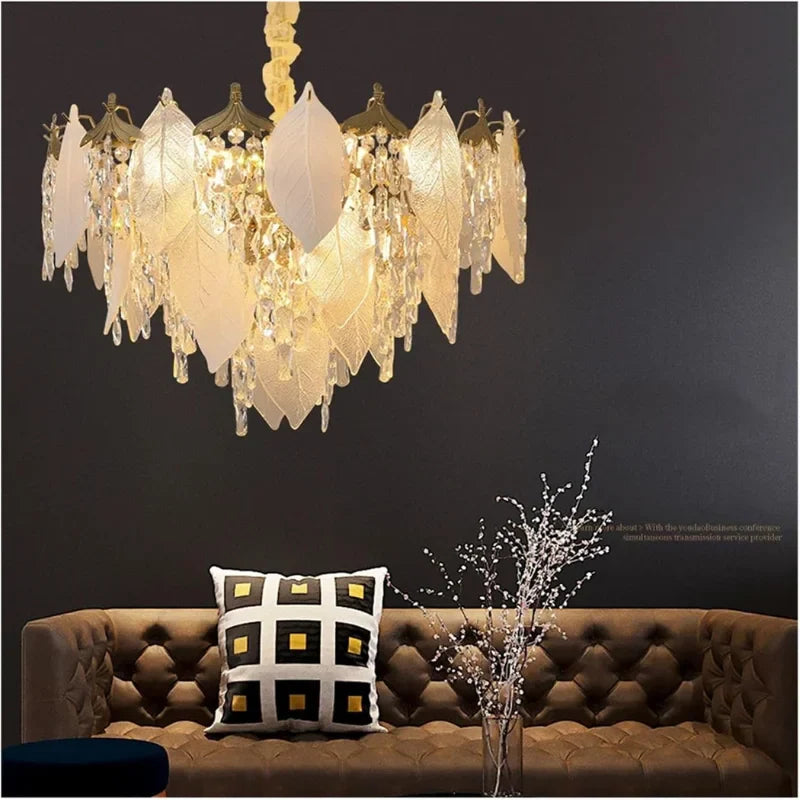 leaf-design-chandelier-light